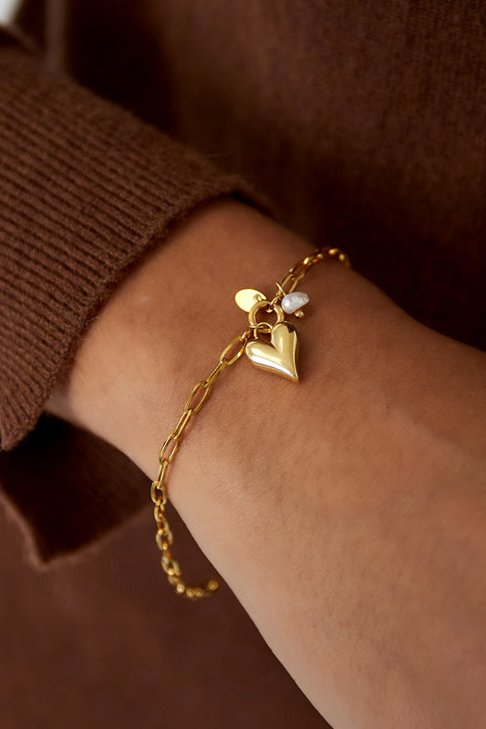 bracelet à breloques adore