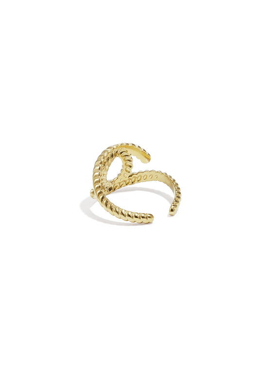 Bagues en acier inoxydable, collection Casual Daily Simple, bijoux pour femmes