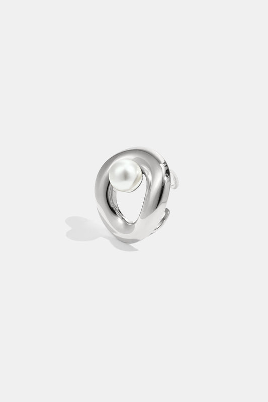 Bagues en acier inoxydable, style cercle, collection décontractée et simple pour femmes