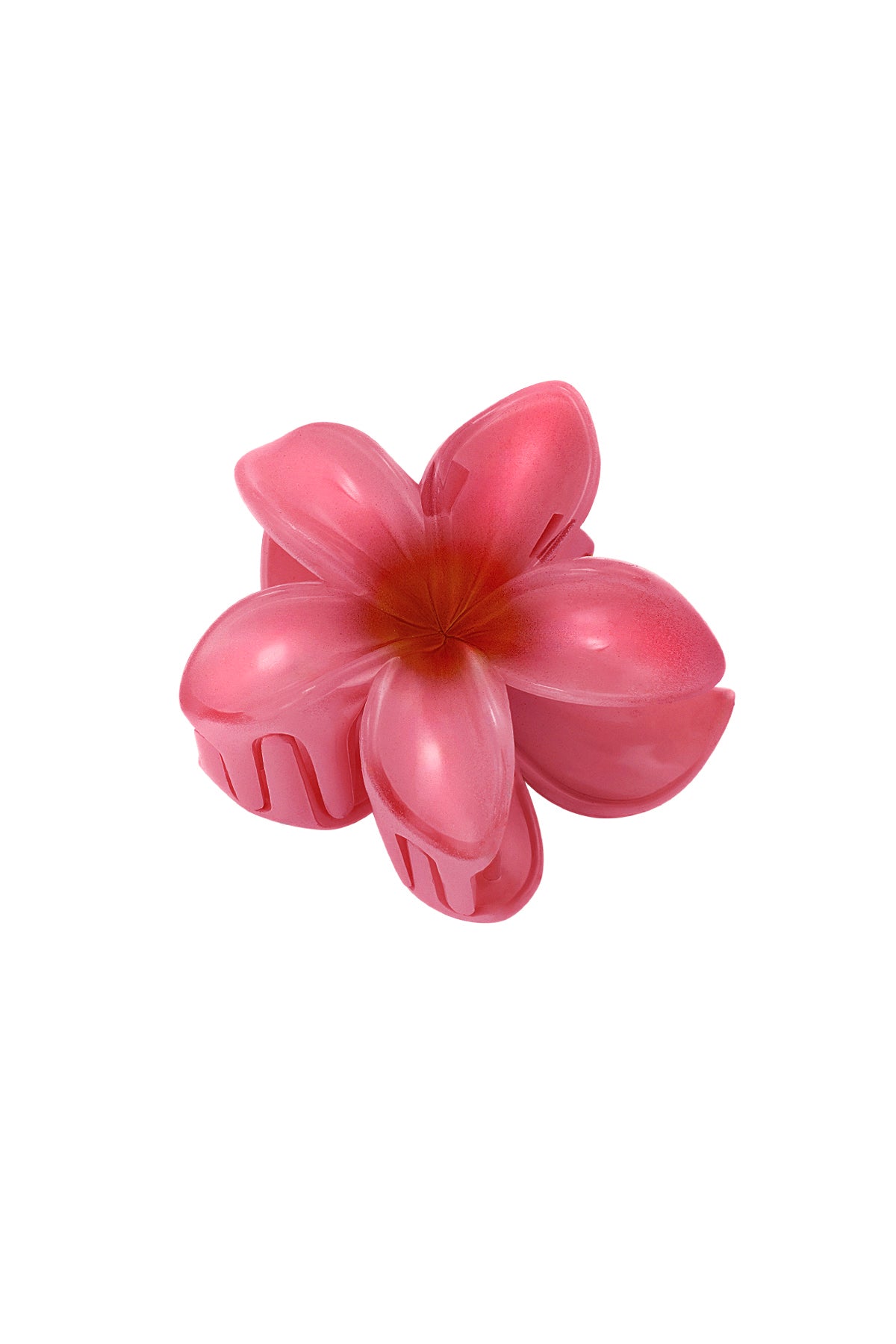 Barrette à cheveux fleur dégradé Hawaii love