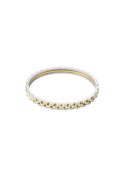 bracelet jonc à maillons