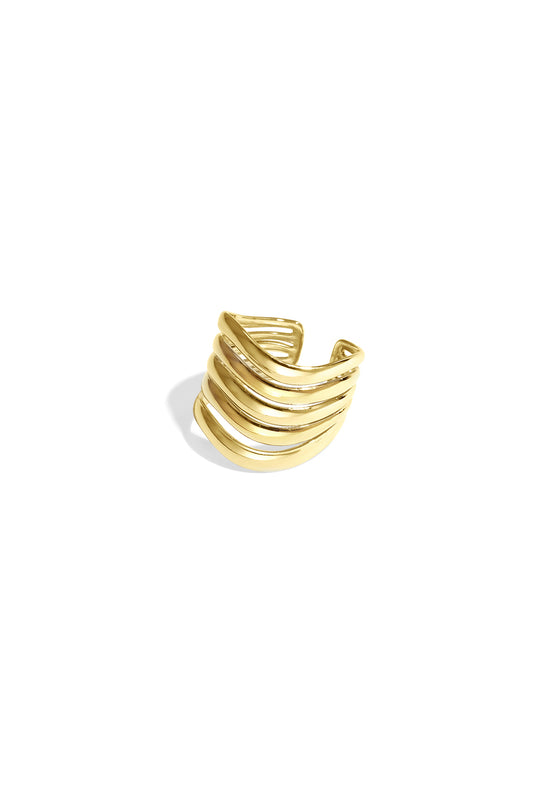 Bague multicouche bicolore
