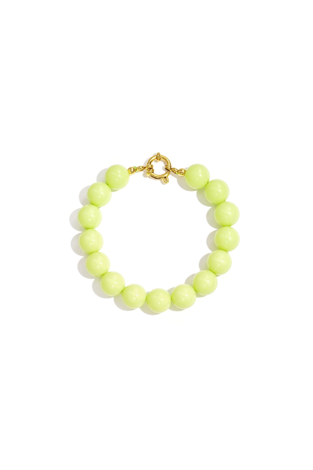 Bracelets en perles de résine DIY Daily Simple Series Bijoux pour femmes - 12 mm