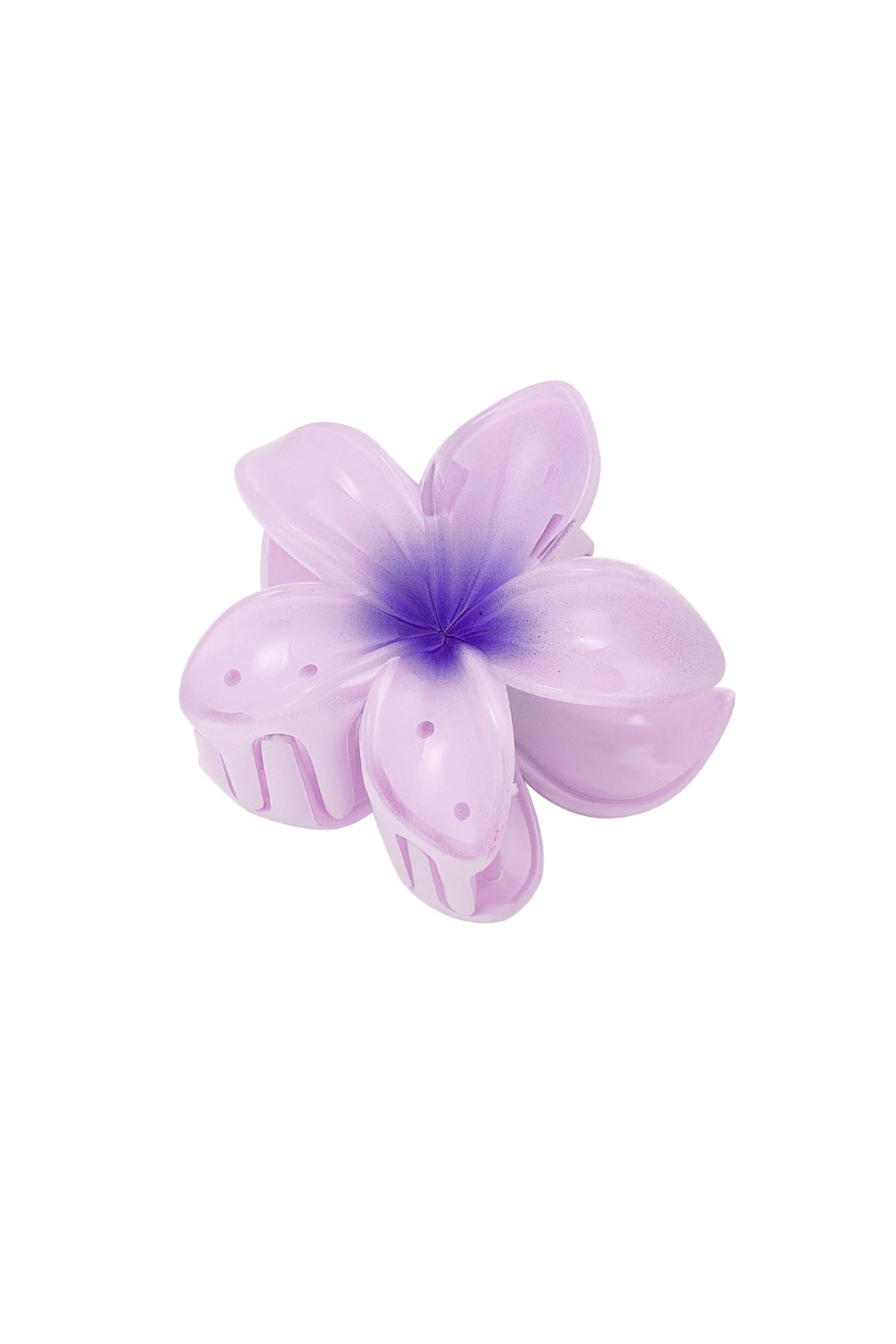 Barrette à cheveux fleur dégradé Hawaii love