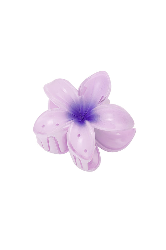 Barrette à cheveux fleur dégradé Hawaii love