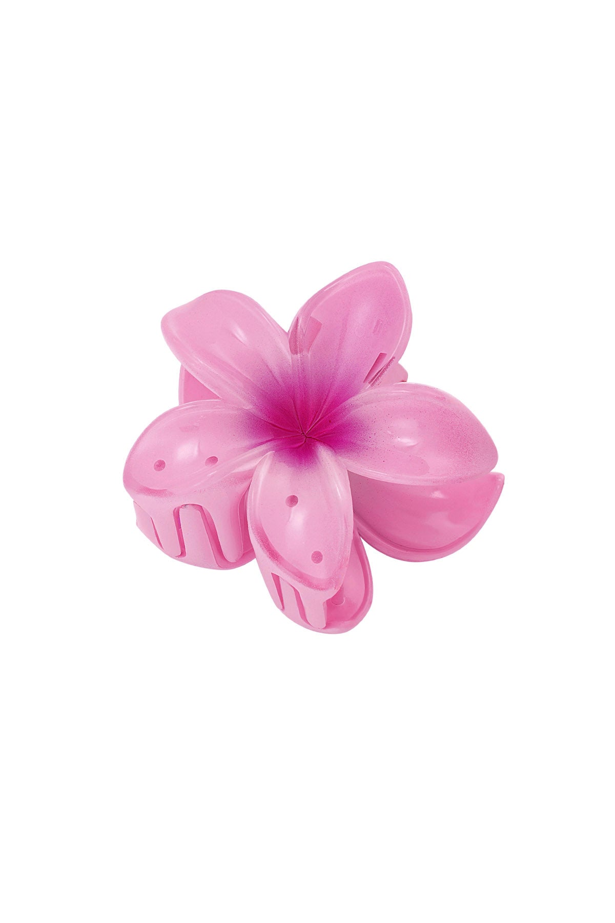 Barrette à cheveux fleur dégradé Hawaii love