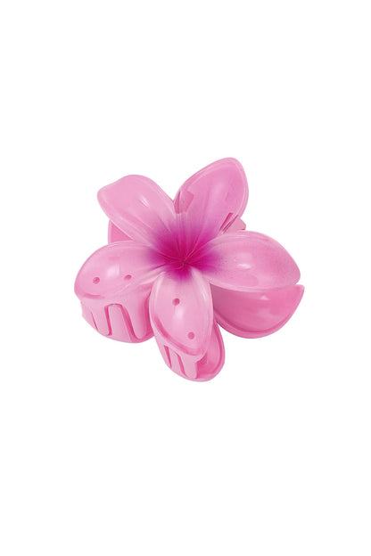 Barrette à cheveux fleur dégradé Hawaii love