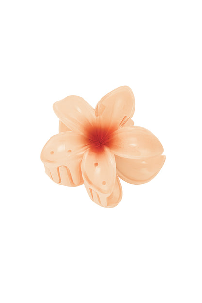 Barrette à cheveux fleur dégradé Hawaii love