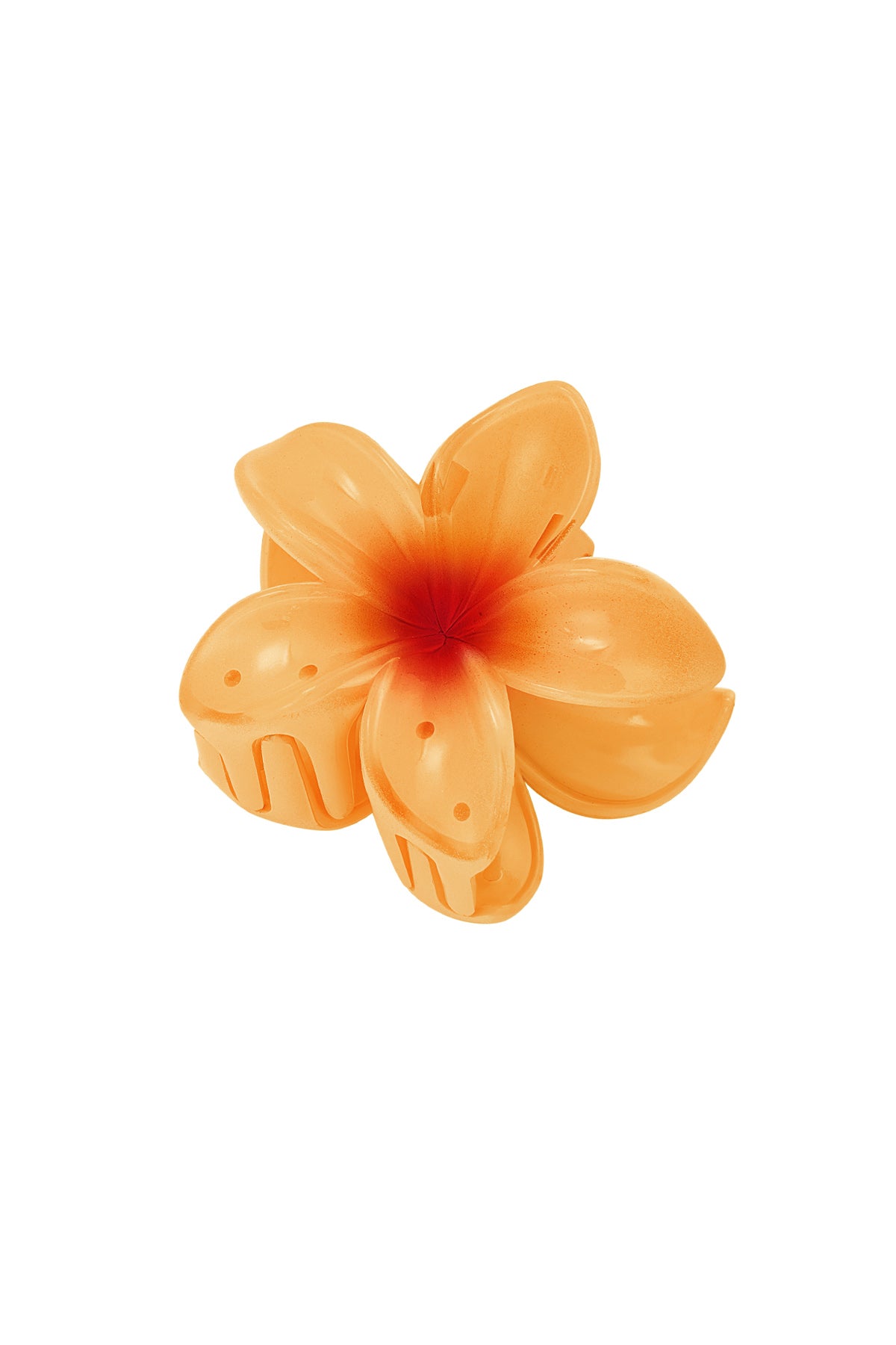 Barrette à cheveux fleur dégradé Hawaii love