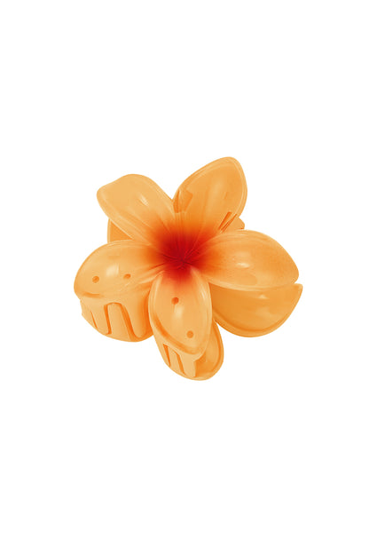 Barrette à cheveux fleur dégradé Hawaii love