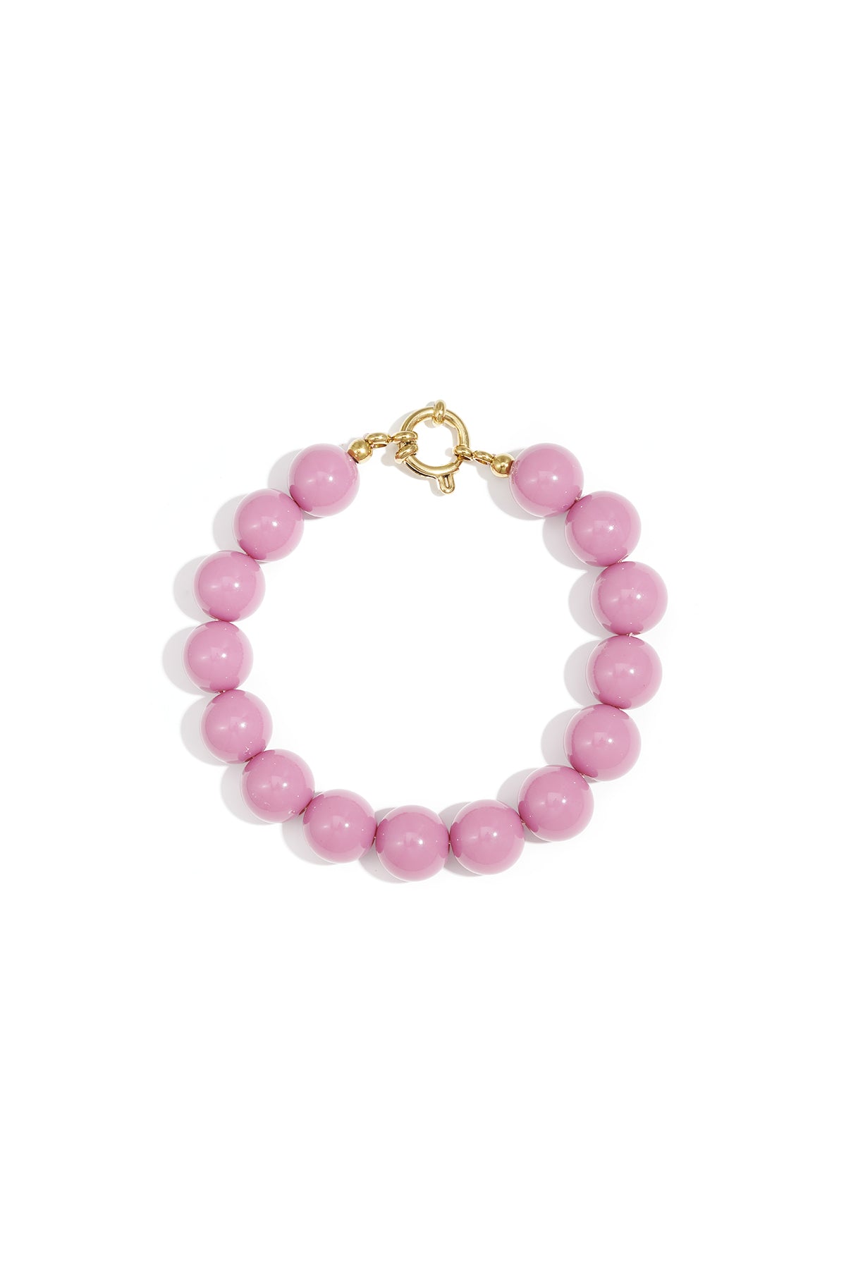 Bracelets en perles de résine DIY Daily Simple Series Bijoux pour femmes - 12 mm