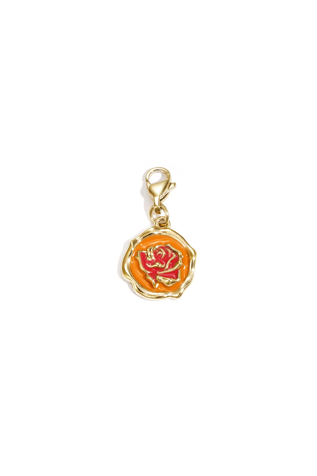 breloque rose en forme de pièce de monnaie à faire soi-même