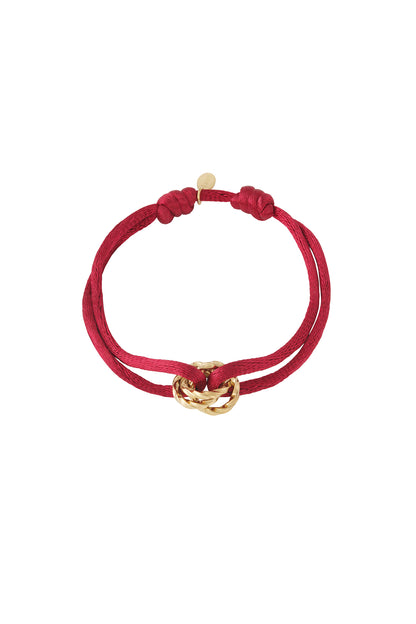 Bracelet nœud ensoleillé