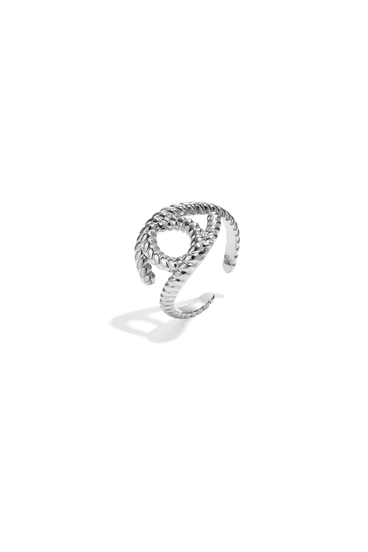 Bagues en acier inoxydable, collection Casual Daily Simple, bijoux pour femmes