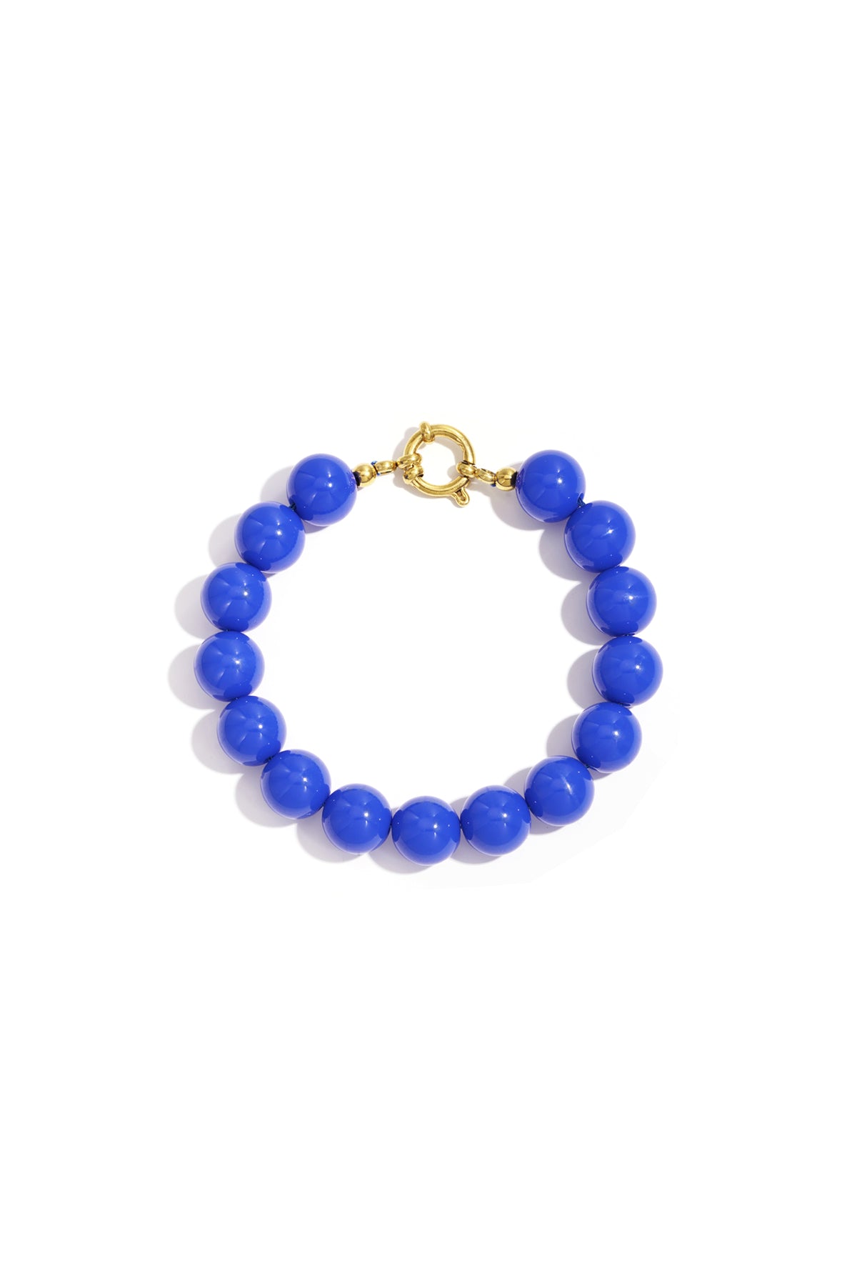 Bracelets en perles de résine DIY Daily Simple Series Bijoux pour femmes - 12 mm