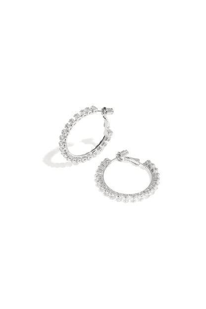 Boucles d'oreilles créoles en cuivre géométriques élégantes de Noël, série luxueuse, bijoux pour femmes