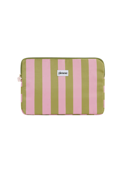 Housse d'ordinateur portable à rayures Gimme - 13 pouces