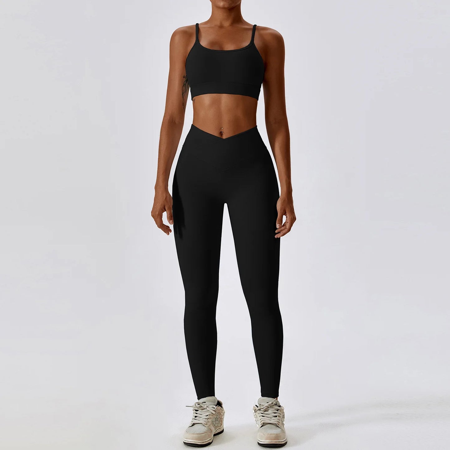 Ensembles de sport crop top