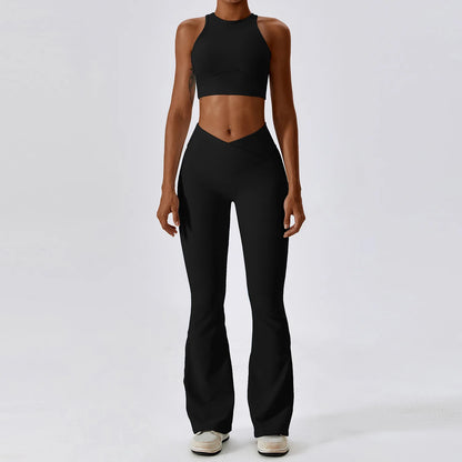 Ensembles de sport crop top