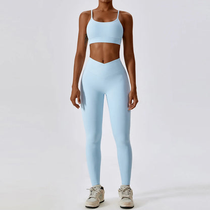 Ensembles de sport crop top