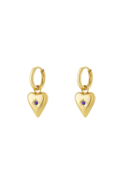Birthstone earring