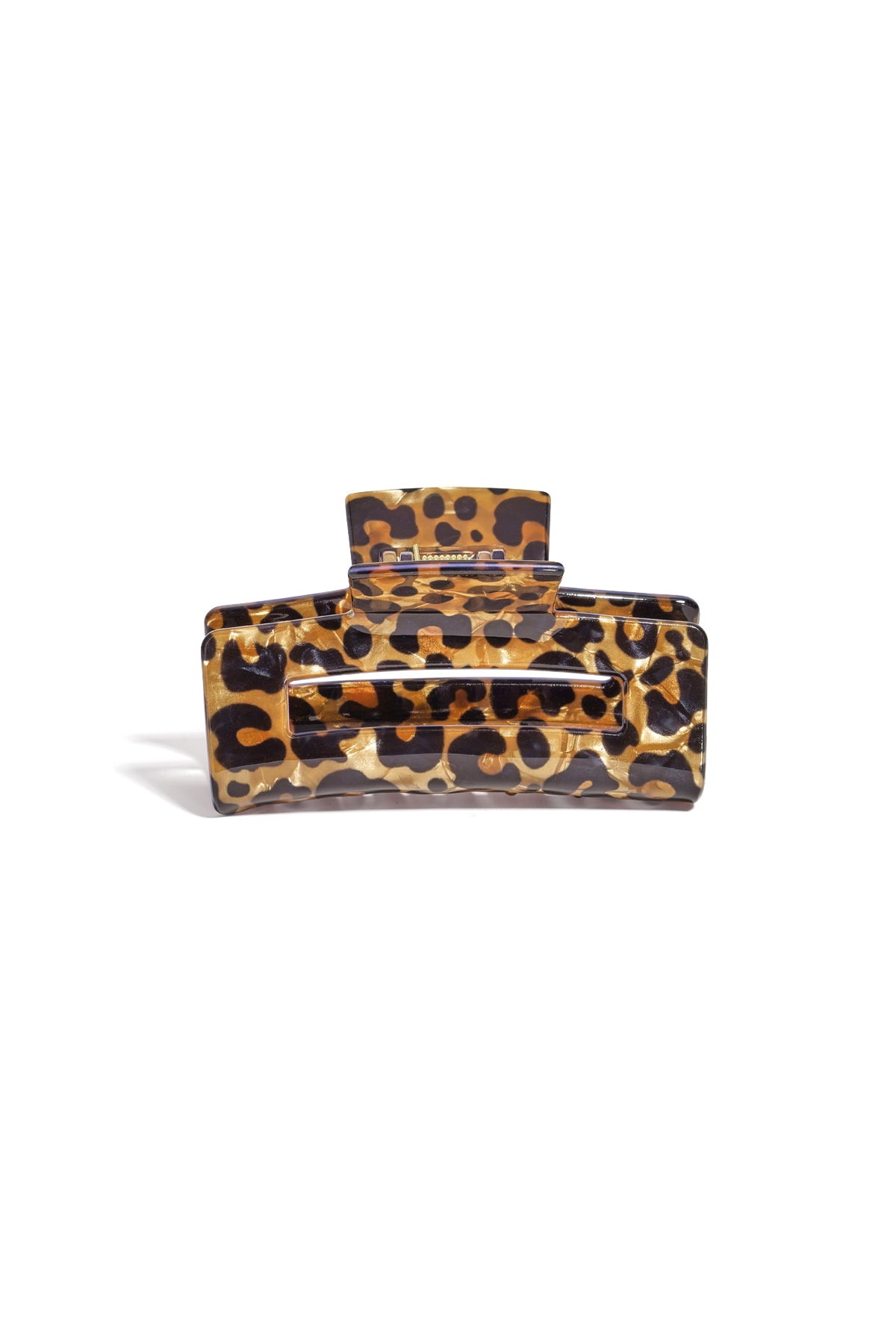 Pinces à cheveux en acrylique imprimé léopard, accessoires quotidiens