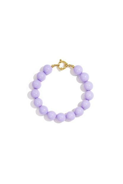 Bracelets en perles de résine DIY Daily Simple Series Bijoux pour femmes - 12 mm