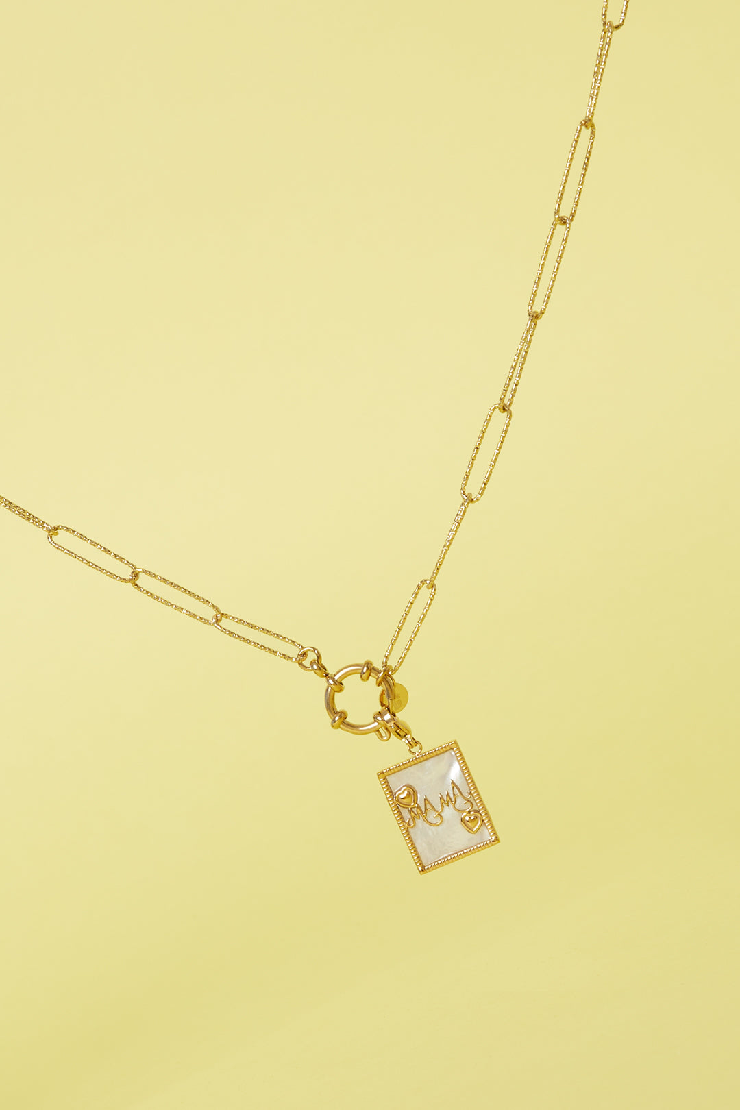 Cadre photo en nacre avec breloque bijou cadeau de maman à faire soi-même