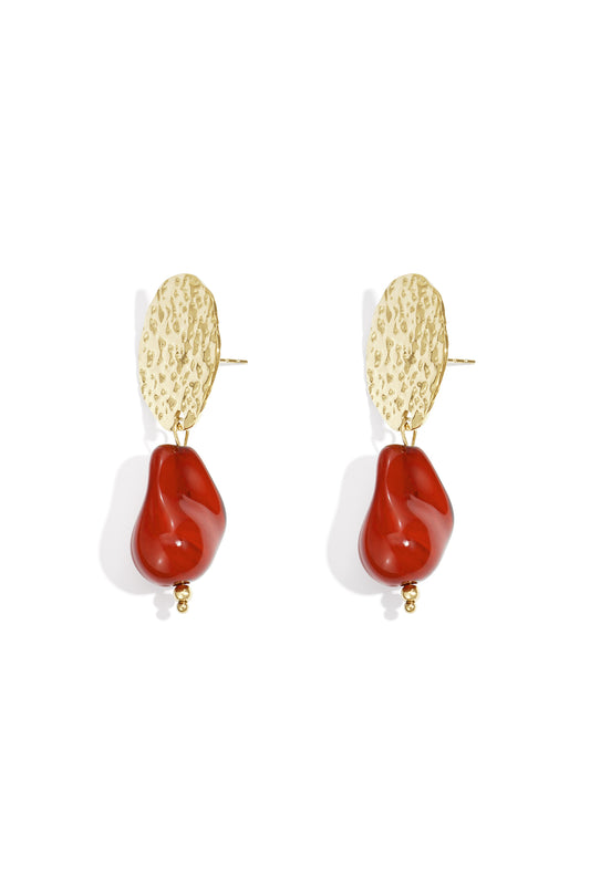 Stainless Steel Drop Earrings irregular shape Casual Daily Simple Series Women's jewelry