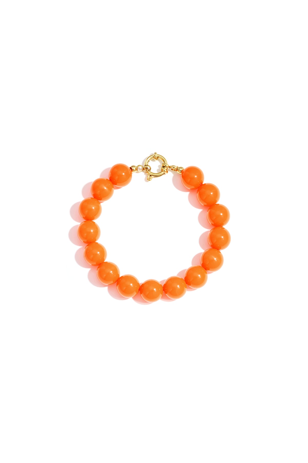 Bracelets en perles de résine DIY Daily Simple Series Bijoux pour femmes - 12 mm
