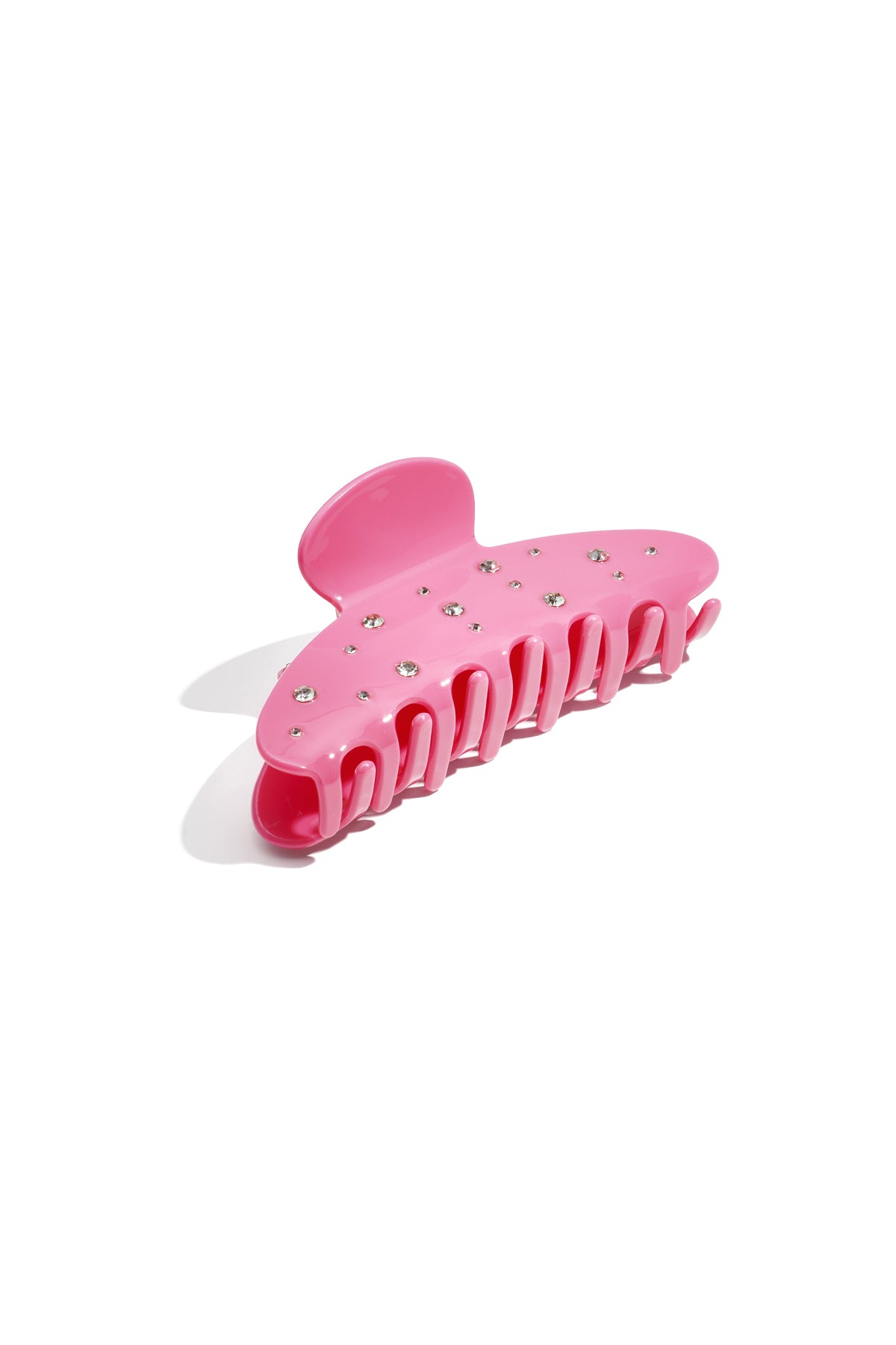 Pinces à cheveux à pois décontractées en acétate imitation feuille Accessoires de Saint-Valentin