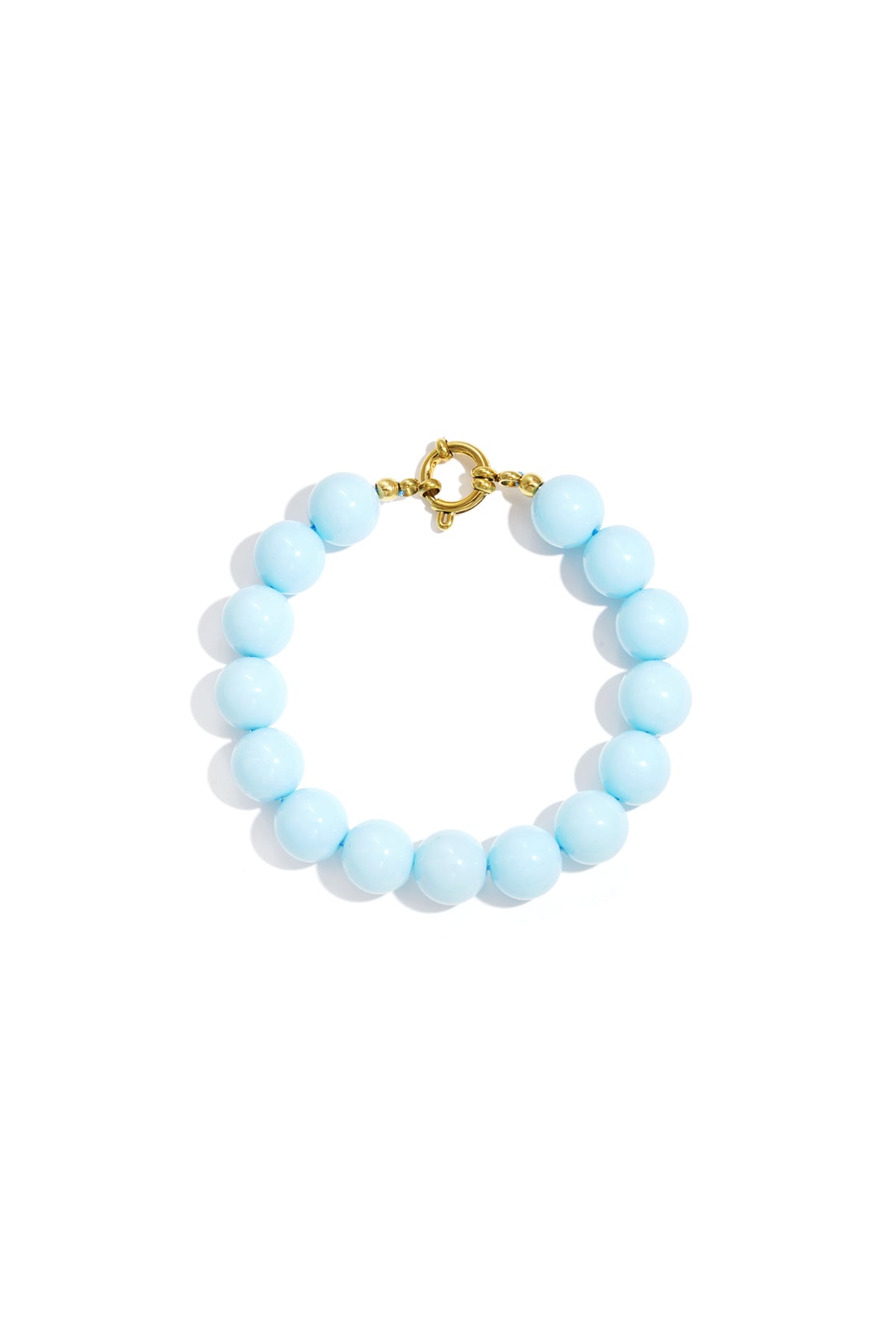 Bracelets en perles de résine DIY Daily Simple Series Bijoux pour femmes - 12 mm