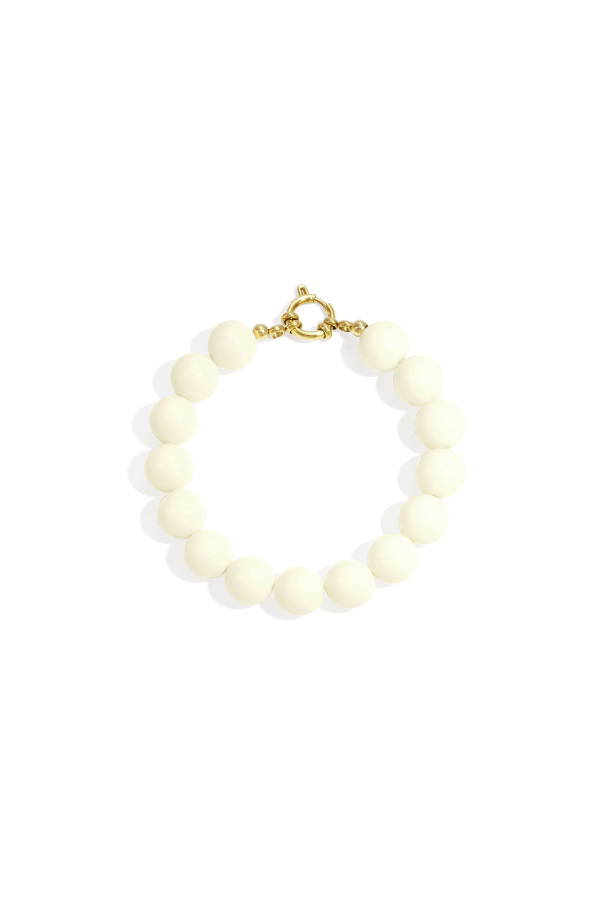 Bracelets en perles de résine DIY Daily Simple Series Bijoux pour femmes - 12 mm