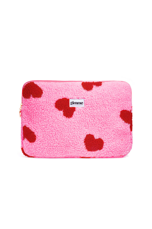 Sacoche pour ordinateur portable en forme de cœur - 13 pouces