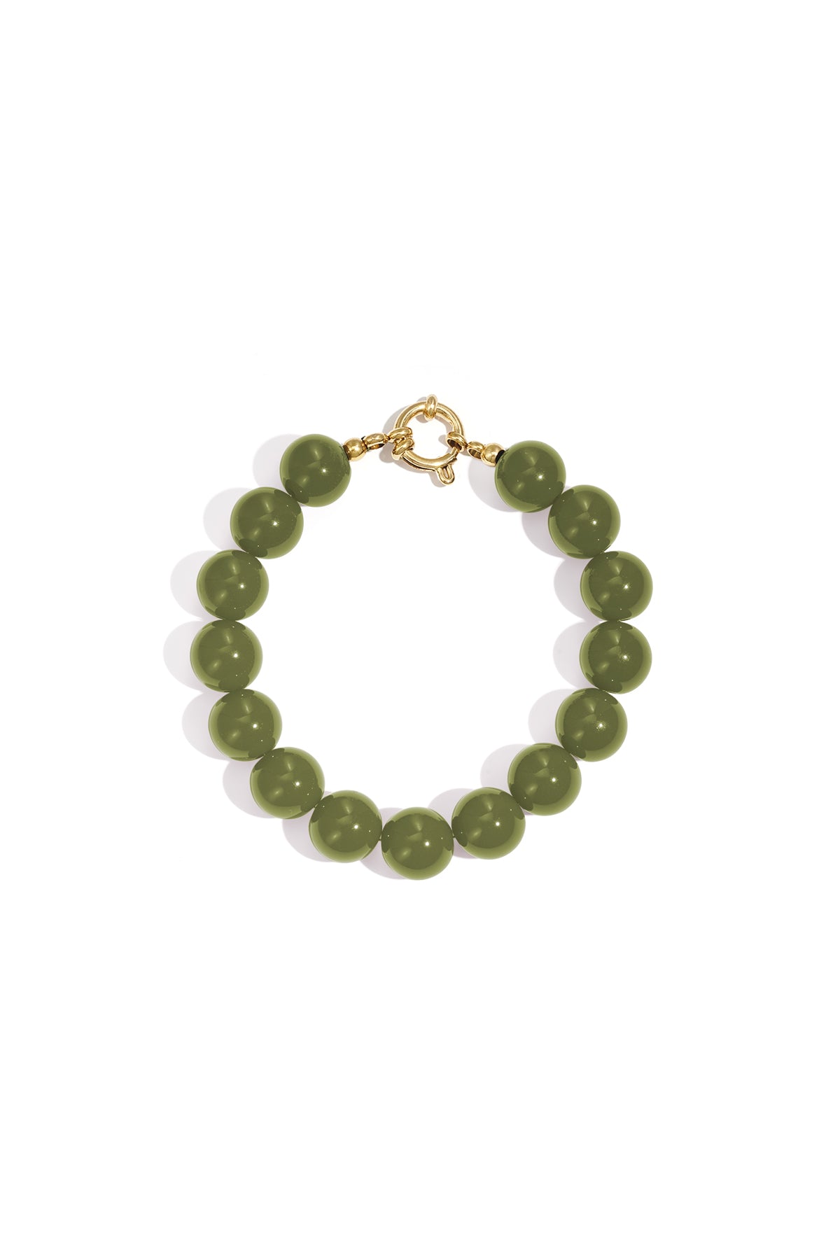 Bracelets en perles de résine DIY Daily Simple Series Bijoux pour femmes - 12 mm