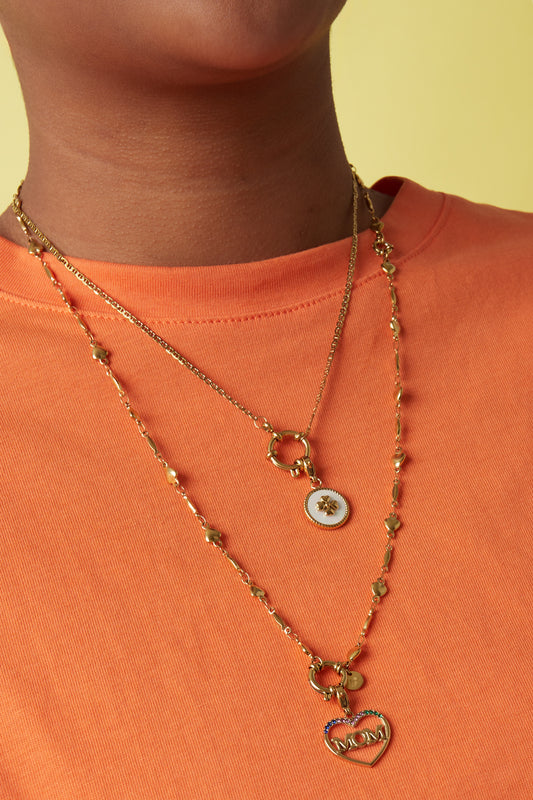 Collier et bracelet minimalistes 2 en 1