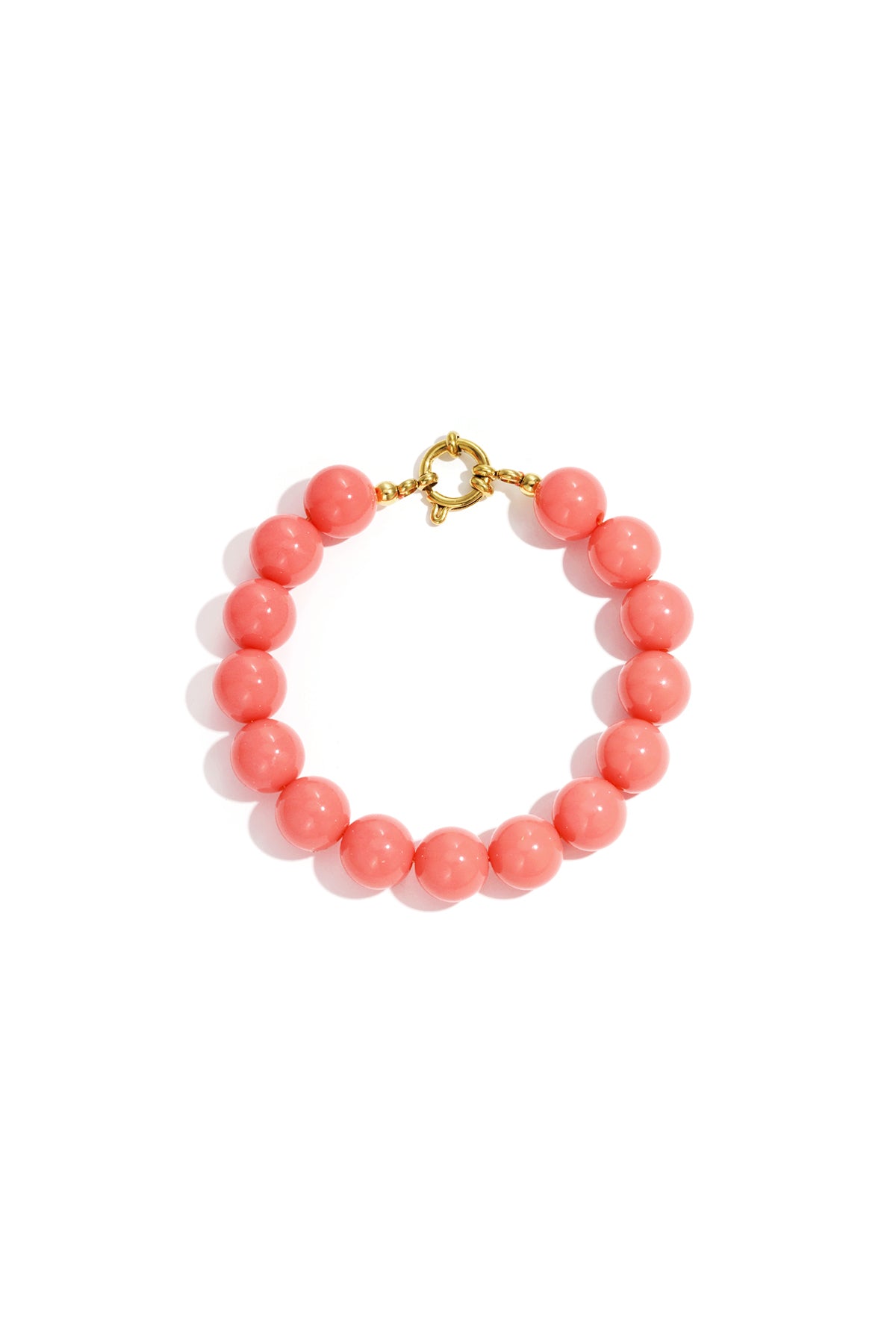 Bracelets en perles de résine DIY Daily Simple Series Bijoux pour femmes - 12 mm