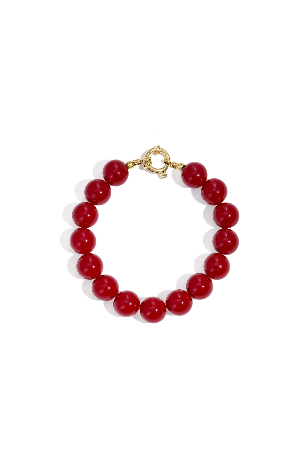 Bracelets en perles de résine DIY Daily Simple Series Bijoux pour femmes - 12 mm